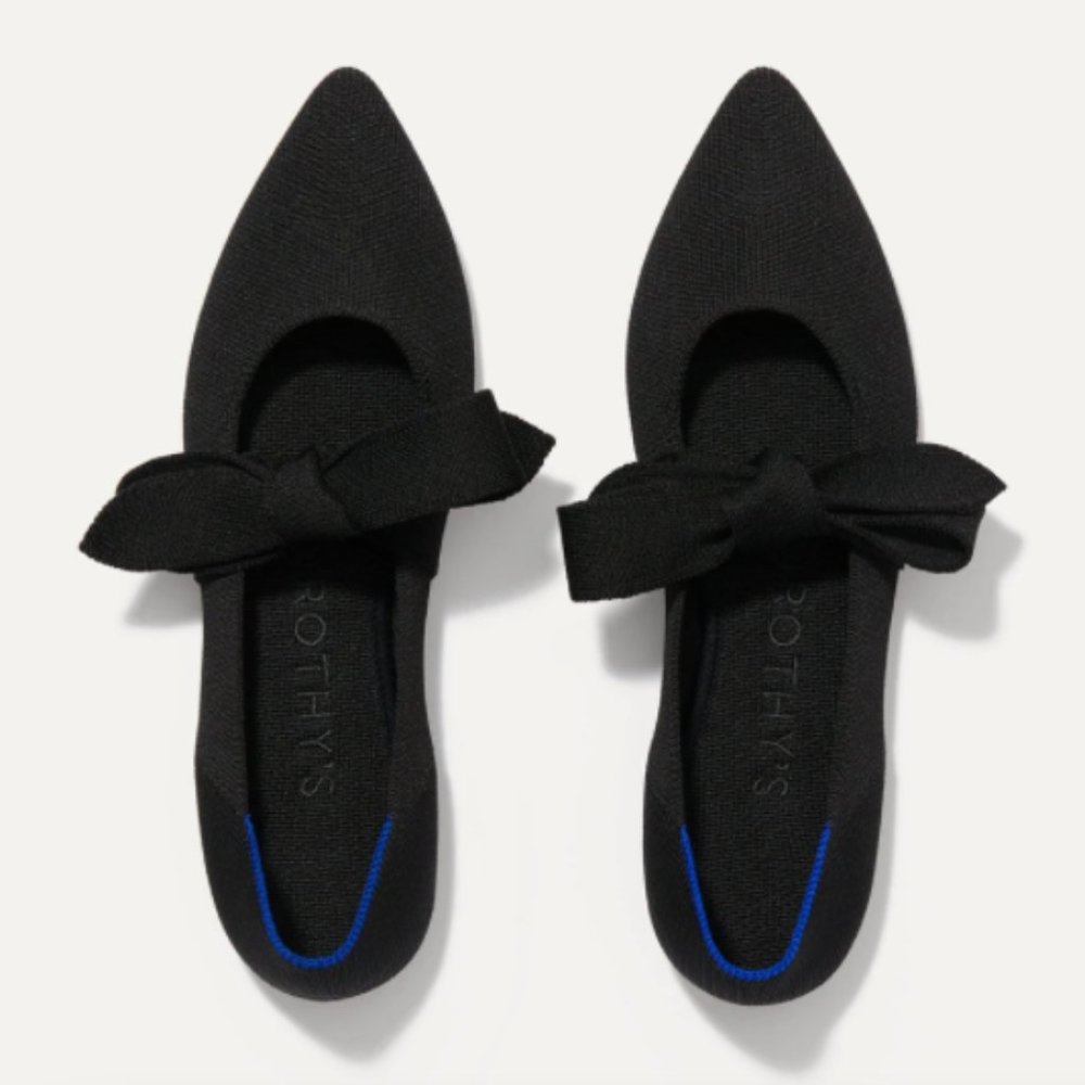 Rothy's Mary Janes in Black